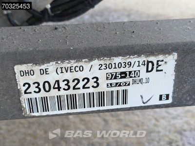 Iveco Daily 72C18 3.0L Automaat 1000KG Laadklep Luchtvering 180PK Dubbellucht Airco Cruise DHollandia Euro6 Meubelbak Koffer Bakwagen Airco Cruise control 14