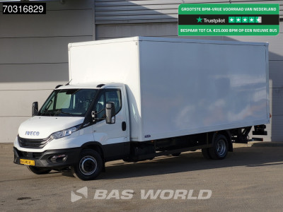 Iveco Daily 72C18 3.0L Automaat 1000KG Laadklep Luchtvering 180PK Dubbellucht Bakwagen Airco Cruise DHollandia Euro6 Meubelbak Koffer 7tons Airco Cruise control