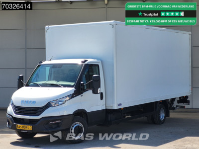 Iveco Daily 72C18 3.0L Automaat 1000KG Laadklep Luchtvering 180PK Dubbellucht Bakwagen Airco Cruise DHollandia Euro6 Meubelbak Koffer 7tons Airco Cruise control