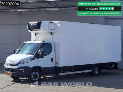 Iveco Daily 72C18 Koelwagen Vriezer Laadklep Zijdeur Carrier Supra 750 Airco Cruise Euro6 Koel Koeler Vries Vriezer Kühler Kühl Kühlwagen Kühlkoffer Frigo 36m3 Airco Cruise control