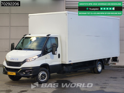 Iveco Daily 72C21 3.0L Automaat 1000KG Laadklep 210PK Dubbellucht Bakwagen Airco Cruise DHollandia Euro6 7tons Meubelbak Koffer 36m3 Airco Cruise control