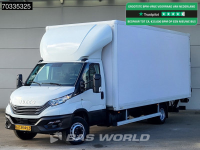Iveco Daily 72C21 3.0L Automaat 1000KG Laadklep Dubbellucht Bakwagen Airco Cruise Camera Euro6 Meubelbak Koffer Möbelkoffer Airco Cruise control
