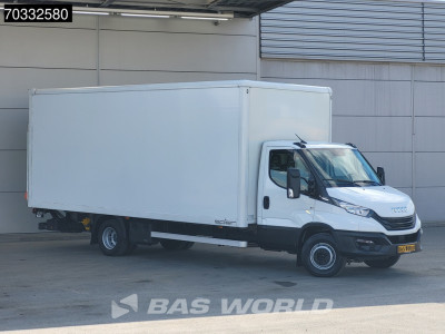 Iveco Daily 72C21 3.0L Automaat 1000KG Laadklep Luchtvering 210PK Dubbellucht Airco Cruise Camera DHollandia Euro6 Meubelbak Koffer Bakwagen LBW Mobelkoffer Airco Cruise control foto 2