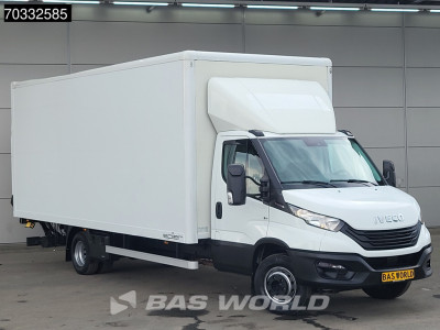 Iveco Daily 72C21 3.0L Automaat 1000KG Laadklep Luchtvering 210PK Dubbellucht Airco Cruise Camera DHollandia Euro6 Meubelbak Koffer Bakwagen LBW Mobelkoffer Airco Cruise control foto 5