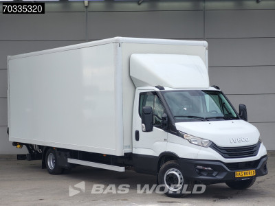 Iveco Daily 72C21 3.0L Automaat 1000KG Laadklep Luchtvering 210PK Dubbellucht Airco Cruise Camera DHollandia Euro6 Meubelbak Koffer Bakwagen LBW Mobelkoffer Airco Cruise control foto 5