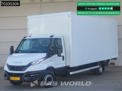 Iveco Daily 72C21 3.0L Automaat 1000KG Laadklep Luchtvering 210PK Dubbellucht Airco Cruise DHollandia Camera Euro6 Meubelbak Koffer Bakwagen Airco Cruise control