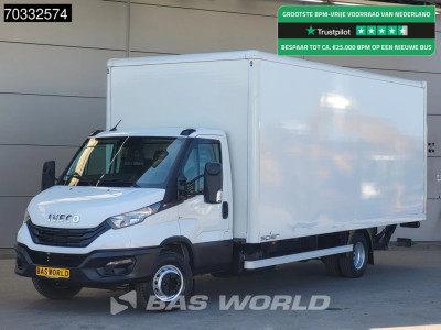 Iveco Daily 72C21 3.0L Automaat 1000KG Laadklep Luchtvering 210PK Dubbellucht Airco Cruise DHollandia Euro6 Meubelbak Koffer Bakwagen Airco Cruise control