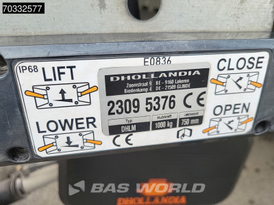 Iveco Daily 72C21 3.0L Automaat 1000KG Laadklep Luchtvering 210PK Dubbellucht Airco Cruise DHollandia Euro6 Meubelbak Koffer Bakwagen LBW Mobelkoffer Airco Cruise control foto 12