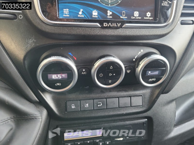 Iveco Daily 72C21 3.0L Automaat 1000KG Laadklep Luchtvering 210PK Dubbellucht Airco Cruise DHollandia Euro6 Meubelbak Koffer Bakwagen LBW Mobelkoffer Airco Cruise control foto 16