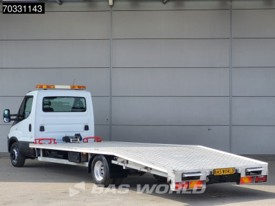 Iveco Daily 72C21 3.0L Automaat Dubbellucht Oprijwagen 3,5t Trekhaak Airco Cruise Lier Euro6 Oprijwagen Car Transporter Airco Trekhaak Cruise control 6