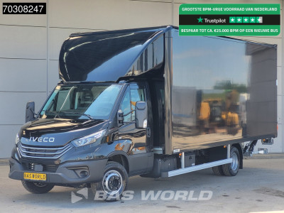 Iveco Daily 72C21 3.0L Automaat Laadklep Dubbellucht 210PK Bakwagen ACC LED Airco Camera CarPlay DHollandia Euro6 Meubelbak Koffer Airco