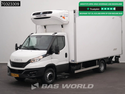 Iveco Daily 72C21 3.0L Automaat Lamberet Laadklep Koelwagen 210PK Dubbellucht Thermoking T-600R Airco Cruise Euro6 Koel Koeler Kühl Kühler Kühlwagen Kühlkoffer Airco Cruise control