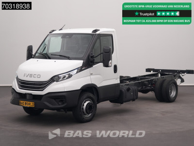 Iveco Daily 72C21 Automaat 4100wb Luchtvering CarPlay ACC LED Chassis Fahrgestell Platform 70C 70C21 70C18