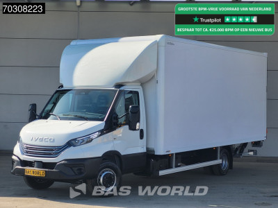 Iveco Daily 72C21 Automaat Luchtvering 1000KG Laadklep Bakwagen ACC Airco Camera CarPlay DHollandia Euro6 7tons Meubelbak Koffer Möbelkoffer LBW Airco