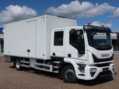 Iveco EuroCargo 120 E 250. 7 Persoons, manschappenwagen, servicewagen foto 2