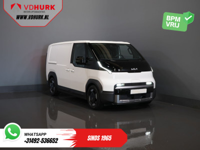 Kia PV5 Elite Executive 71.2 kWh 416 km WLTP L2 Warmtepomp/ 2x Schuifdeur/ Stoelvent./ Stoelverw./ Adapt.Cruise/ Leder/ Navi/ Carplay/ 360 Camera/ Climate