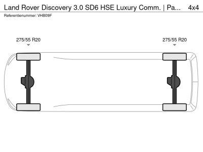 Landrover Discovery 3.0 SD6 HSE Luxury Comm. | Pano | Adaptive Cruise | Leder | Luchtvering | Trekhaak foto 12
