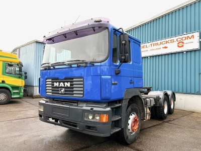 MAN 26.403 DFS 6x4 TRACTOR UNIT (EURO 2 / MANUAL GEARBOX / REDUCTION AXLES / HYDRAULIC KIT / SLIDING FIFTH WHEEL / AIRCONDITIONING)