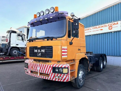 MAN 33.463 DFS 6x6 FULL SPRING SUSPENSION TRACTOR UNIT (EURO 2 / ZF16 MANUAL GEARBOX / FULL STEEL SUSPENSION / REDUCTIONS AXLES / HYDRAULIC KIT / ETC)