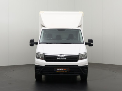 MAN TGE 140PK Bakwagen+Laadklep. | Dakspoiler | Multimedia | Camera | Airco | 3-Zits foto 10