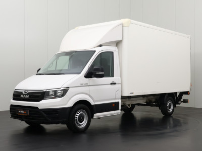 MAN TGE 140PK Bakwagen+Laadklep. | Dakspoiler | Multimedia | Camera | Airco | 3-Zits foto 7