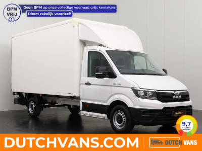 MAN TGE 140PK Bakwagen+Laadklep | Dakspoiler | Camera | Airco | 3-Zits