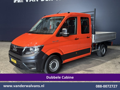 MAN TGE 2.0 177pk Pick Up Dubbele Cabine 3500kg Trekhaak Open Laadbak Euro6 Airco | 6-Zits | Camera | Navigatie | Apple Carplay Android Auto, Cruisecontrol, Chauffeursstoel 10