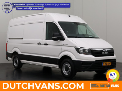 MAN TGE 2.0TDI 140PK DSG Automaat L3H3 | Multimedia | Camera | Airco | Cruise | 3-Persoons | Betimmering