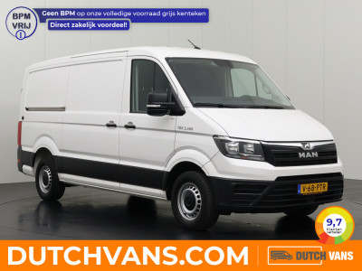 MAN TGE 2.0TDI 140PK L3H2 | Trekhaak 3000Kg | Multimedia | Camera | Airco | 3-Zits