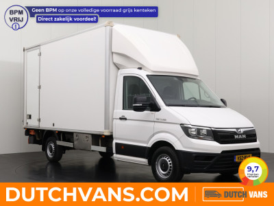MAN TGE 2.0TDI 177PK DSG Automaat Bakwagen+Laadklep | 2.33 Hoog | Dakspoiler | Multimedia | Camera | Airco | Zijdeur