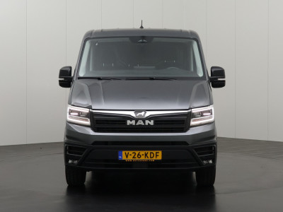MAN TGE 2.0TDi 140PK L3H2 Exclusive | Led | 2xSchuifdeur | Navigatie | Camera | Airco | Cruise | 3-Zits foto 10