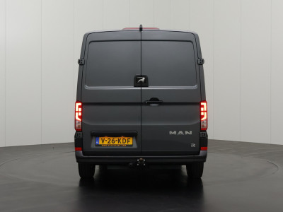 MAN TGE 2.0TDi 140PK L3H2 Exclusive | Led | 2xSchuifdeur | Navigatie | Camera | Airco | Cruise | 3-Zits foto 11