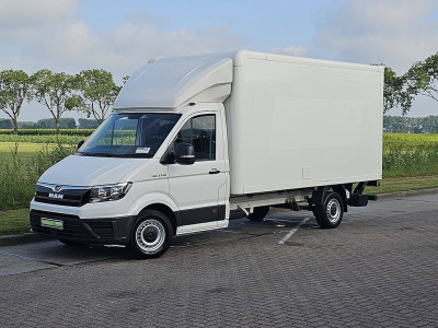 MAN TGE 3.140 Bakwagen laadklep Spoiler Carplay 3 zitsplaatsen BPM-vrij Euro6 140Pk! foto 2