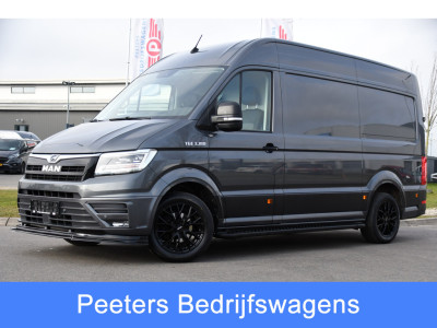 MAN TGE 3.160 35 2.0 L3H3 PB Edition RWD Camera, Cruise, Carplay, LED, 3500kg Trekhaak, Automaat, 164pk, Sensoren, Multimedia, Uniek!