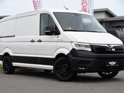 MAN TGE 3.180 35 2.0 L3H2 PB Edition Full Options! Adaptieve Cruise, Camera, Carplay, LED, 177pk, Automaat, Stoelverwarming, Multimedia, Geveerde stoel, Uniek! foto 5