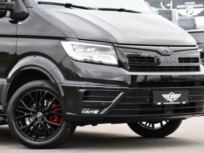 MAN TGE 3.180 35 2.0 L3H3 Black Edition Full Options! Adaptieve Cruise, Camera, Carplay, LED, 2 x Schuifdeur, Leder, Clima, Stoelverwarming, Automaat, 177pk, Uniek! foto 8