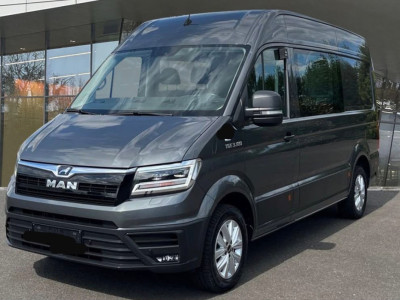 MAN TGE 3.180 35 2.0 L3H3 DC PB Edition Camera, Cruise, Carplay, LED, Automaat, Stoelverwarming, Leder, Trekhaak, Sensoren, Uniek! foto 2