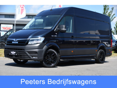 MAN TGE 3.180 35 2.0 L3H3 PB Edition Adaptieve Cruise, Camera, Carplay, LED, Clima, Stoelverwarming, Sensoren, Trekhaak, 177pk, Automaat, Uniek!