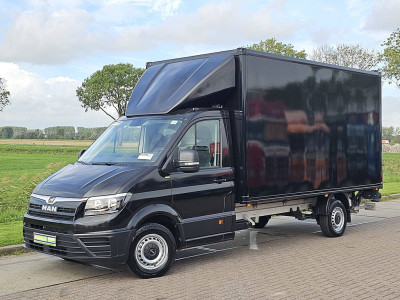 MAN TGE 3.180 Bakwagen Laadklep Spoiler Zijdeur Lat-om-Lat Gewrapped 177Pk Automaat! foto 2