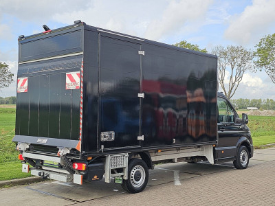 MAN TGE 3.180 Bakwagen Laadklep Spoiler Zijdeur Lat-om-Lat Gewrapped 177Pk Automaat! foto 3