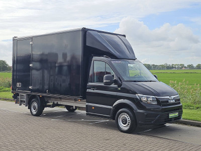 MAN TGE 3.180 Bakwagen Laadklep Spoiler Zijdeur Lat-om-Lat Gewrapped 177Pk Automaat! foto 5