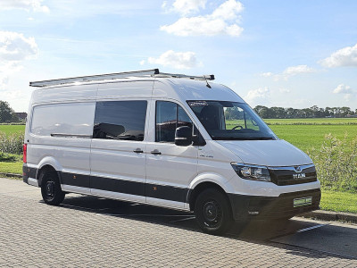 MAN TGE 3.180 L4H3 Dubbele Cabine Automaat 177Pk Lage-Kilometerstand Imperiaal Trekhaak! foto 5