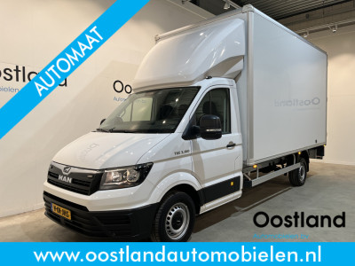 MAN TGE 35 2.0 164 PK RWD DSG Automaat Bakwagen / Meubelbak 2.45 M. Hoog / Euro 6 / Airco / Cruise Control / CarPlay / 3-Zits / 75.000 KM !!