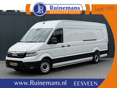 MAN TGE 35 2.0 177 PK DSG AUTOMAAT HIGHLINE++ /  L5H3 / LED / 2x SCHUIFDEUR / ZEER NETJES!! / CAMERA / ECC / GEVEERDE STOELEN / BLINDSPOT