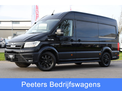 MAN TGE 35 2.0 L3H3 Black Edition Adaptieve Cruise, Camera, Carplay, LED, Clima, Stoelverwarming, 2 x Schuifdeur, Trekhaak, Sensoren, Uniek!