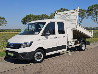 MAN TGE 5.120 DUB.CAB Kipper Airco foto 2