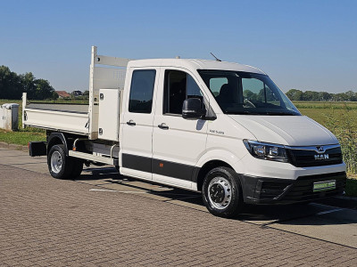 MAN TGE 5.120 DUB.CAB Kipper Airco foto 5