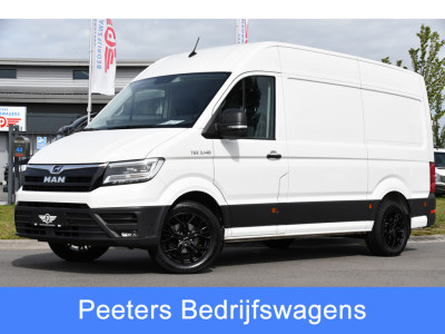 MAN TGE 3.140 35 2.0 L3H3 PB Edition FACELIFT! Virtual, Camera, Cruise, Carplay, Automaat, Sensoren, LED, 140pk, Multimedia, Sensoren, Trekhaak,