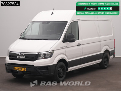 MAN TGE 3.140 Automaat Facelift L3H3 Airco Carplay Cruise Camera Euro6 L2H2 Airco Cruise control
