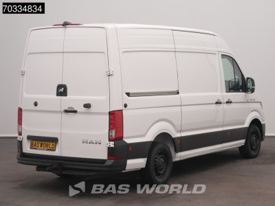 MAN TGE 3.140 Automaat L3H3 Airco Cruise Apple Carplay Trekhaak Parkeersensoren v+a Euro6 L2H2 Airco Trekhaak foto 2